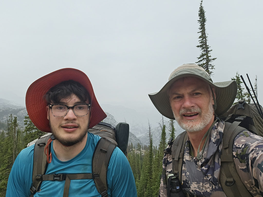 Hike out of wind rivers.