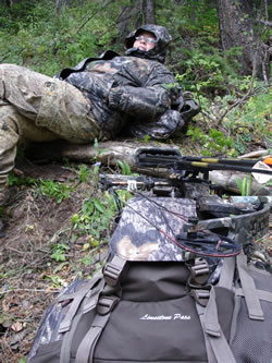 Dallen resting at mid-day