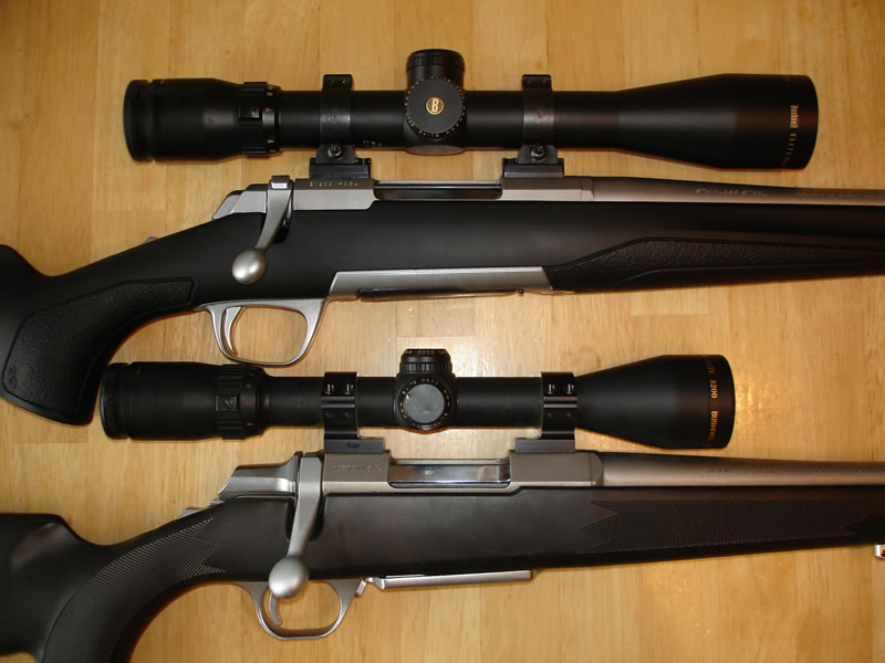 X-Bolt and A-Bolt Rifles