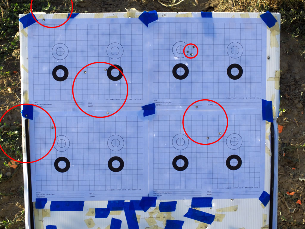 Day Two 243 WSSM Groups with a 70g Nosler Ballistic Tip and Hodgdon Superformance Powder