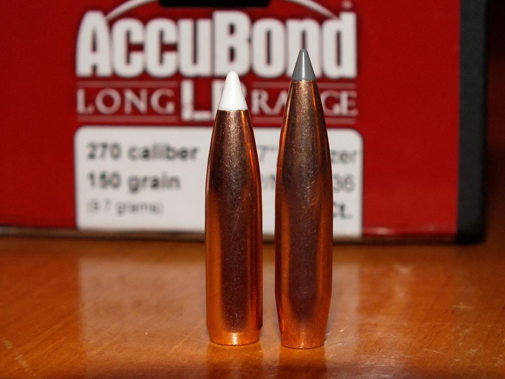 270 Caliber 150 Gr. Accubond Long Range Compared to 140 Gr. Accubond
