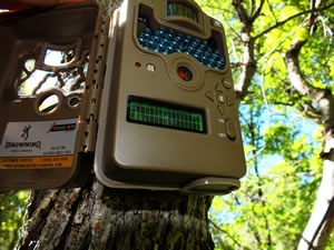 View of Browning Range Ops digital screen.