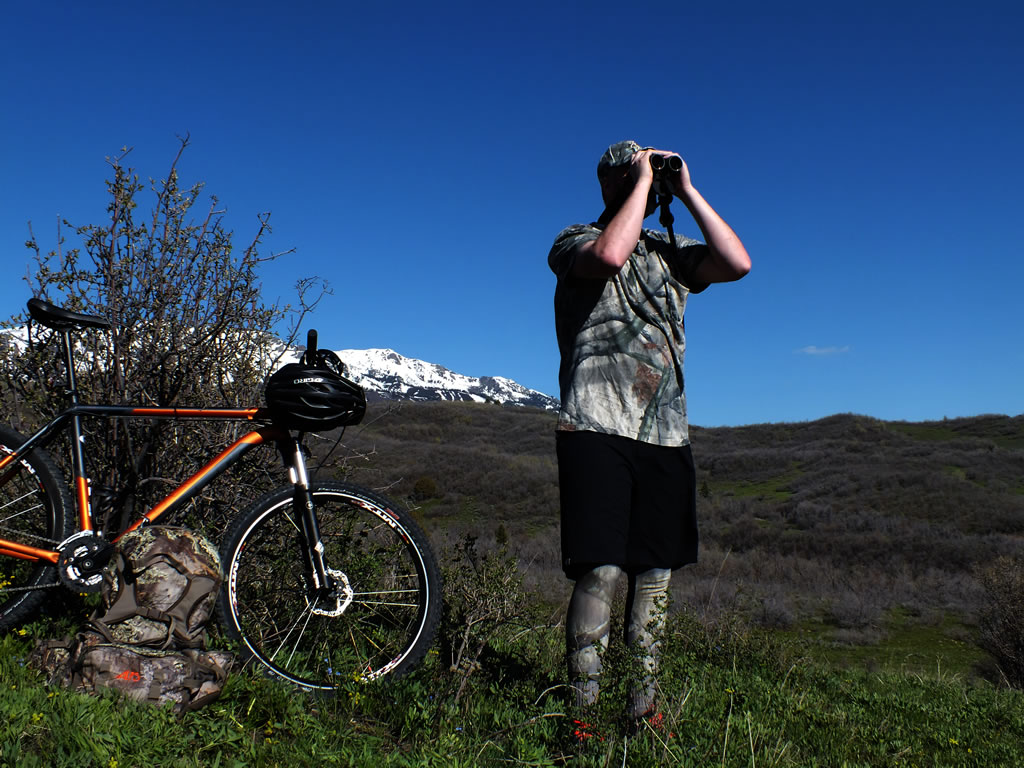 Glassing for sheds with Vortex Razor HD 10x42 binoculars.
