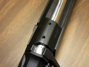 AB3 reciever drilled and tapped for scope mounts