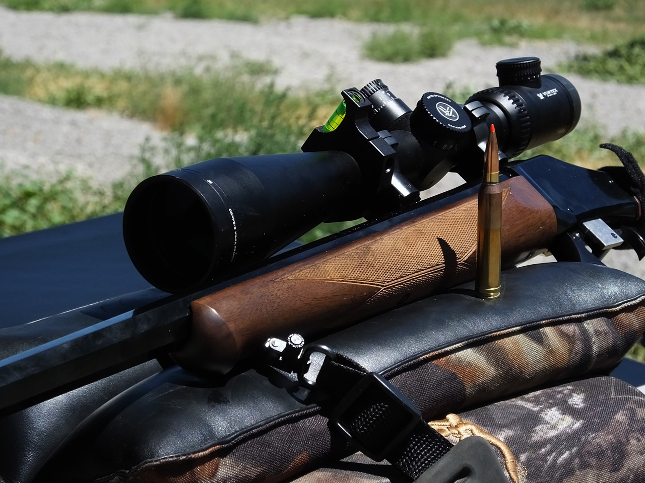 Winchester Model 1885 in 300 Win Mag and 208 Hornady A-Max bullet