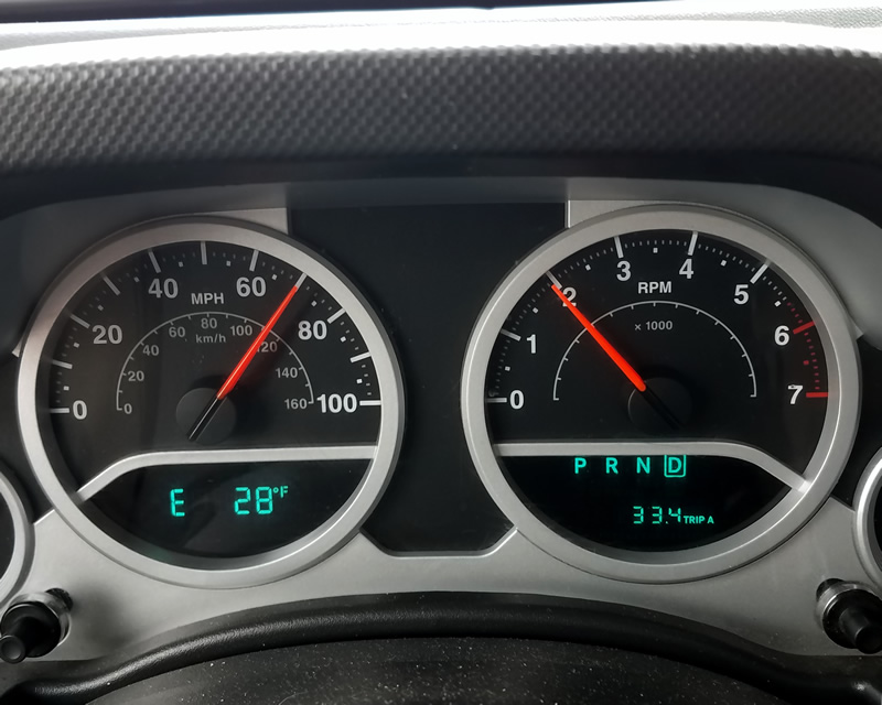 RPMs at 70 mph with 4.10 gears with 35 inch tires.