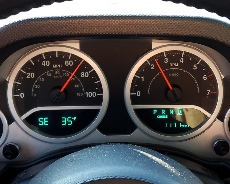 RPMs at 70 mph with 5.13 gears with 35 inch tires.