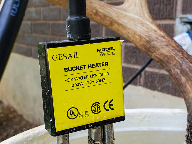 Bucket Heater European Skull Mount