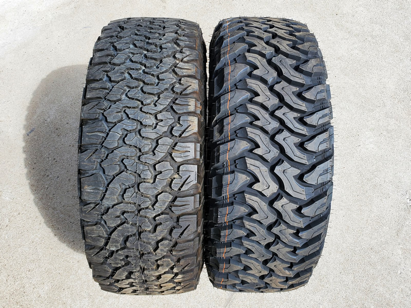 2008 Jeep JKU with Hankook DynaPro MT2 tires