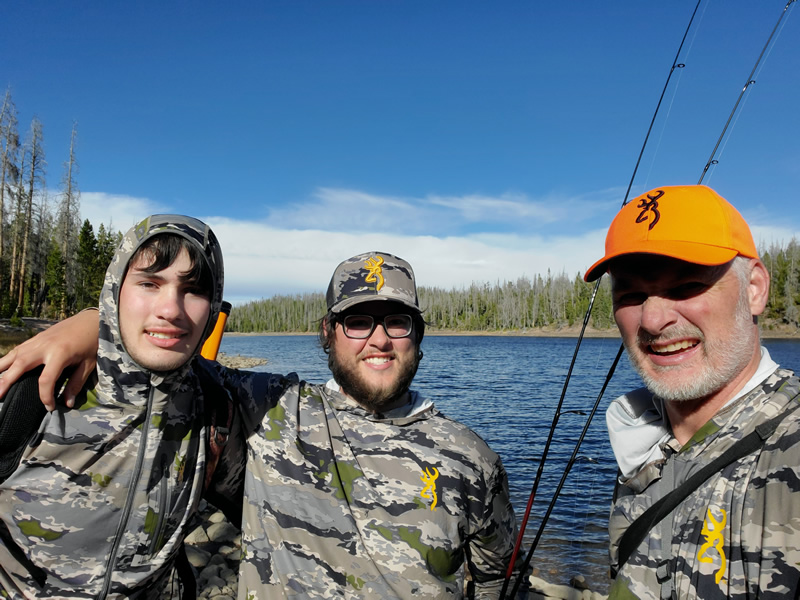 Tenkara fishing Unita moutains.