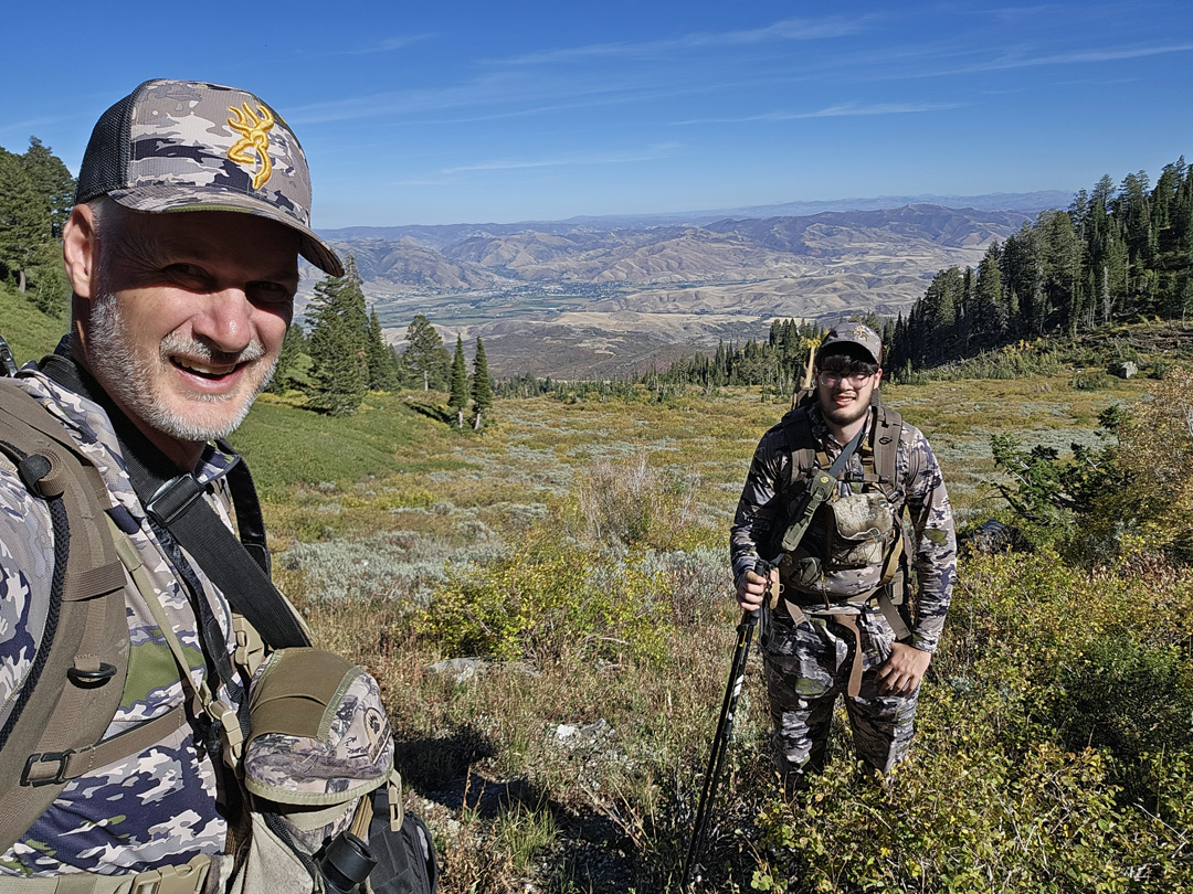 Muzzleloader deer hunt up Farmington Canyon.