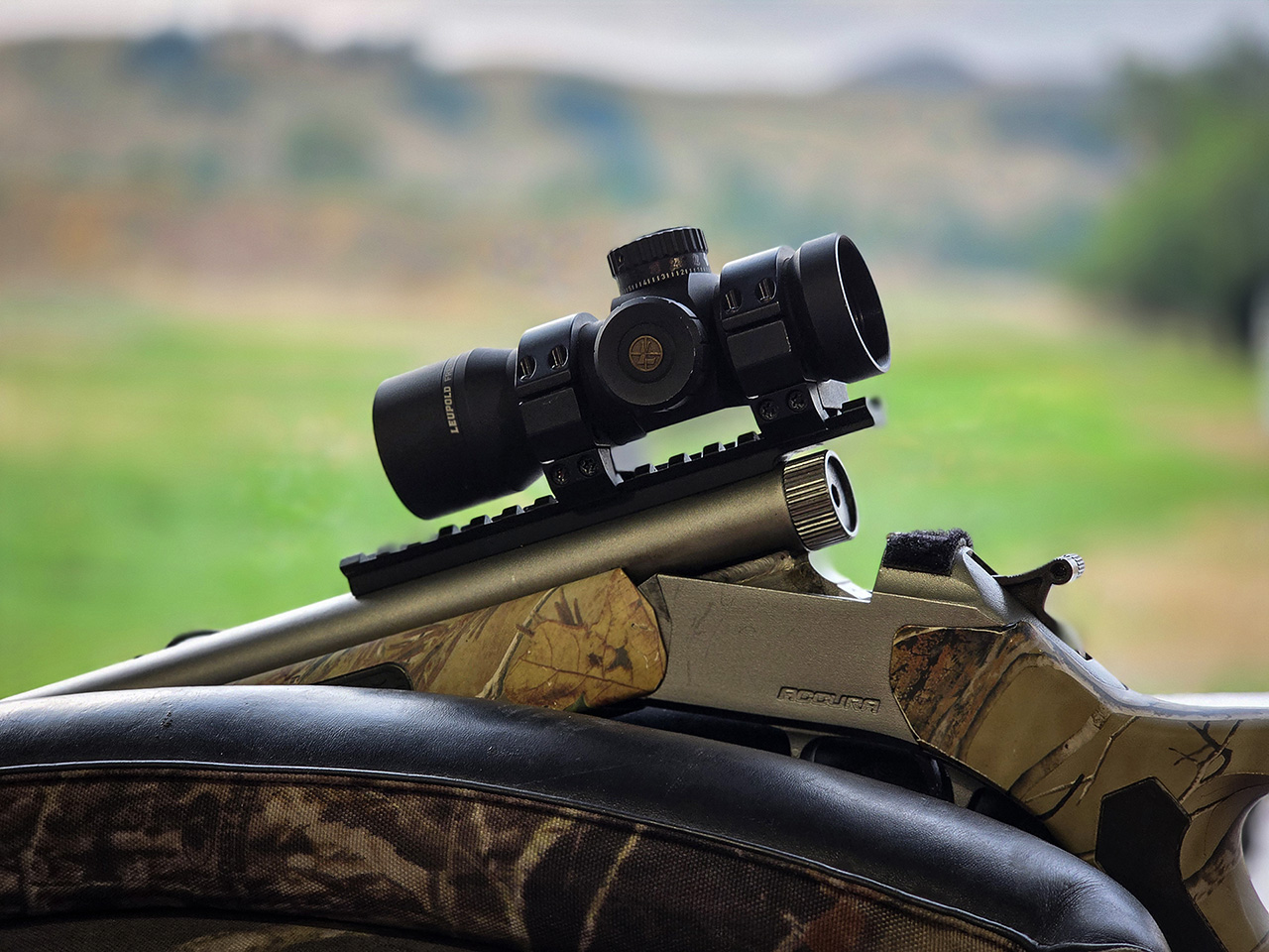 CVA Accura V2 with Leupold Freedom RDS Red Dot 1x Scope
