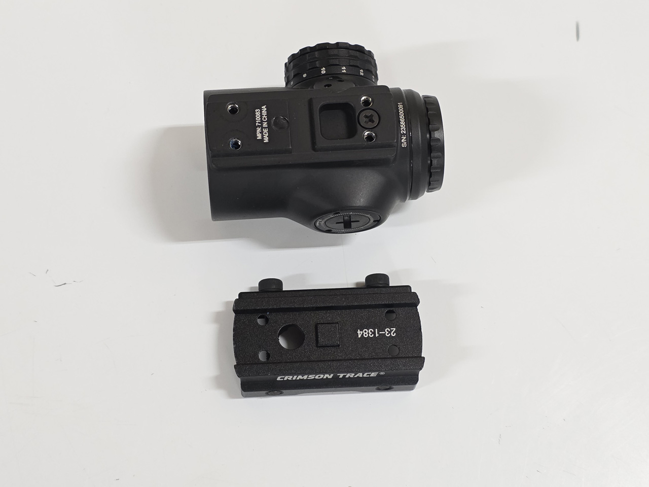 Primary Arms 1x SLx H1/T1 Footprint