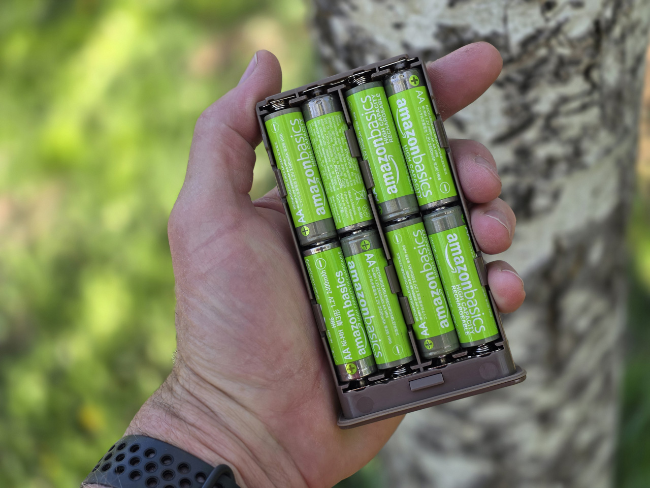 8 AA battery tray for Browning Recon Force Elite HP5 Ultra