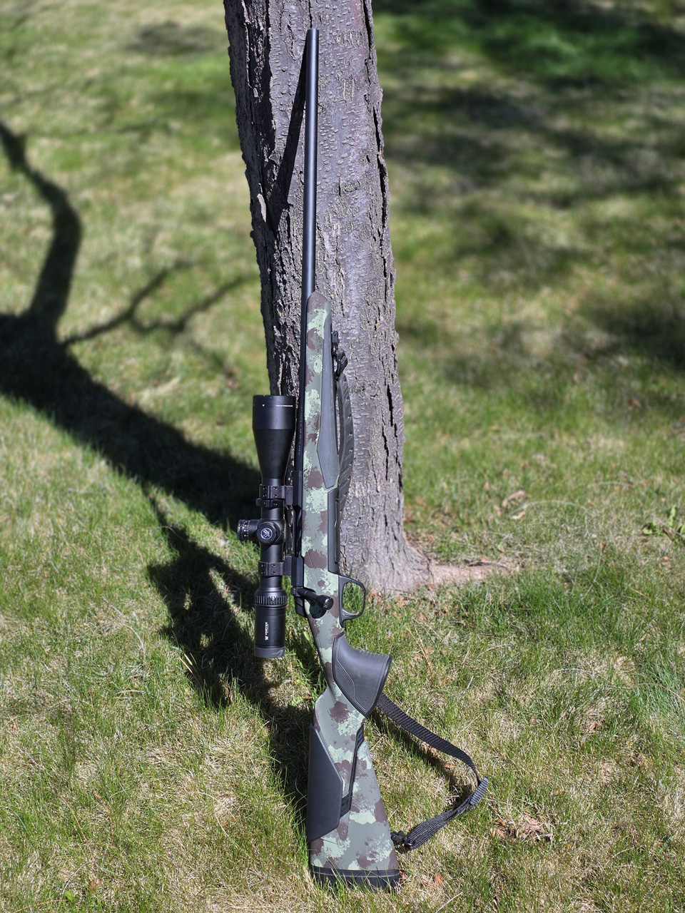 DIY Camouflaged Browning X-Bolt 2 Rifle