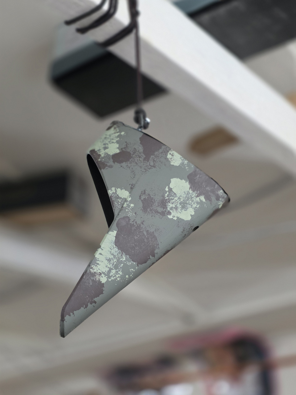 DIY Camouflaged rifle butt stock piece