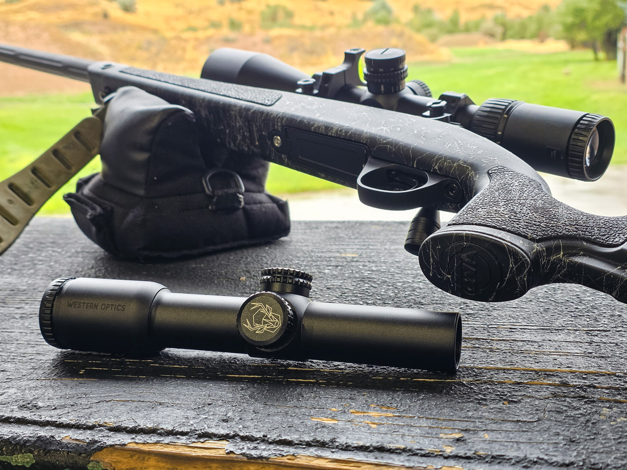 Western Optic 1x MuzzlePro Scope with my CVA Endura Muzzleloader