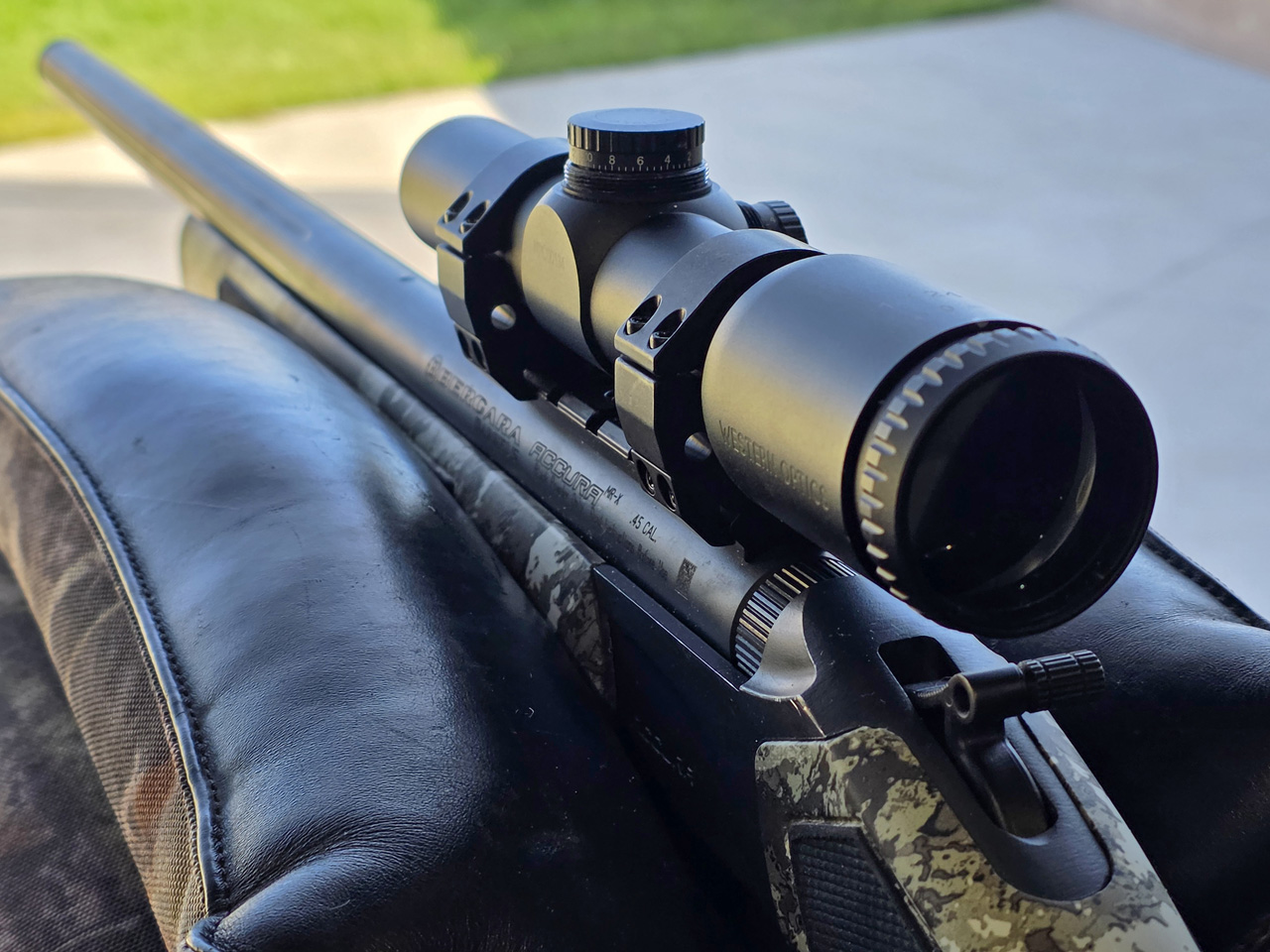 Western Optics 1x MuzzlePro Scope on Kaden's CVA MR-X Muzzleloader