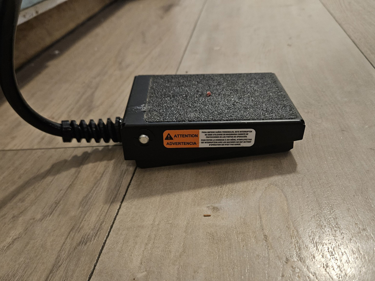 LEM foot pedal for meat grinder